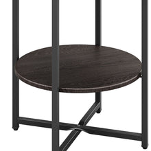 Load image into Gallery viewer, Small Round Coffee Table with 2 Tier