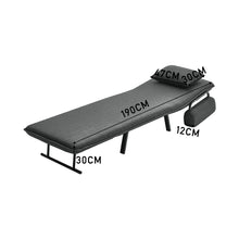 Load image into Gallery viewer, Convertible Sofa Bed with Pillow and Pocket