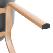 Load image into Gallery viewer, Modern Gray Plastic Chair with Heat Transfer-Printed Legs, Set of Four Living and Home