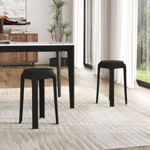 Load image into Gallery viewer, Plastic Stackable Round Stools Set of 10