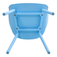 Load image into Gallery viewer, Vibrant Blue Plastic Chair, Set of Four, Durable and Lightweight Living and Home