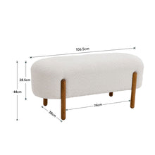 Load image into Gallery viewer, Contemporary Upholstered Bench