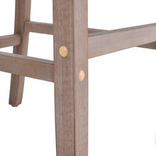 Load image into Gallery viewer, Set of 2 99cm Hight Bar Stools Linen Upholstered with Wood Legs Bar Stools Living and Home