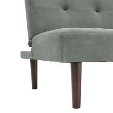 Load image into Gallery viewer, 172cm Grey Sofa Bed Contemporary Convertible Upholstered