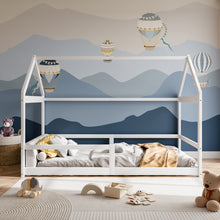 Load image into Gallery viewer, Kid’s Pine Wood House Bed