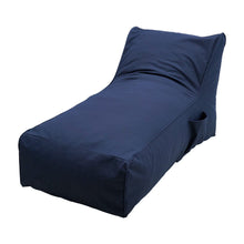 Load image into Gallery viewer, 130cm W Bean Bag Bed Comfy Floor Lounger Bean Bag Chairs Living and Home Blue