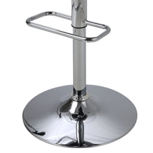 Load image into Gallery viewer, 2 Pcs Velvet Upholstered Adjustable Bar Stool with Button Seat Back Living and Home