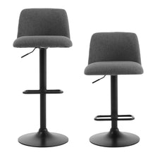 Load image into Gallery viewer, 2 Set Swivel Counter Bar Stools with High Backrest