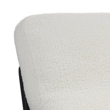 Load image into Gallery viewer, Modern Teddy Fleece Upholstered Accent Armchair