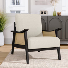 Load image into Gallery viewer, Modern Teddy Fleece Upholstered Accent Armchair