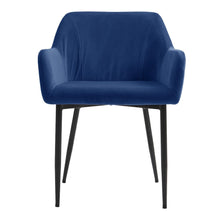 Load image into Gallery viewer, Upholstered Chair with Armrests and Metal Legs Living and Home