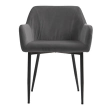 Load image into Gallery viewer, Upholstered Chair with Armrests and Metal Legs Living and Home