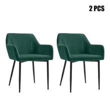 Load image into Gallery viewer, Upholstered Chair with Armrests and Metal Legs Living and Home