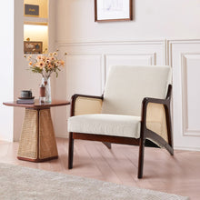 Load image into Gallery viewer, Leisure Chairs & Sofas Set – Fabric, PU & Wood