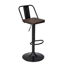 Load image into Gallery viewer, 2Pcs Kitchen Adjustable Bar Stool Dining Chair