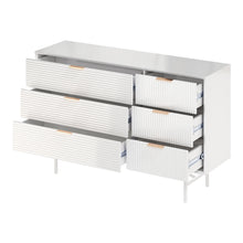Load image into Gallery viewer, 6-Tier Bedroom Striped Storage Cabinet, ZH1602ZH1603
