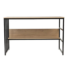 Load image into Gallery viewer, Wooden Office Study Desk with Shelf Living and Home