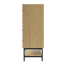 Load image into Gallery viewer, 4-Tier Wooden Storage Cabinet with Bottom Shelf, ZH1653ZH1654