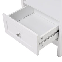 Load image into Gallery viewer, Classic White Wooden Tall Cabinet Living and Home