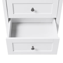 Load image into Gallery viewer, Classic White Wooden 4-Drawer Storage Cabinet Living and Home