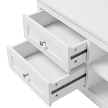 Load image into Gallery viewer, Classic White Wooden TV Stand Living and Home