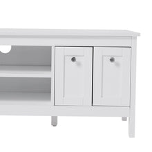 Load image into Gallery viewer, Classic White Wooden TV Stand Living and Home