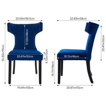 Load image into Gallery viewer, Set of 2 Upholstered Dining Chairs