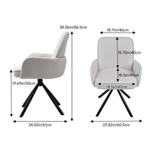Load image into Gallery viewer, Leisure Chairs & Sofas Set – Fabric, PU & Wood