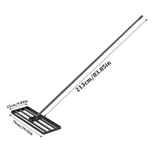 Load image into Gallery viewer, Lawn Levelling Rake with 213cm Stainless Steel Handle