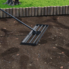 Load image into Gallery viewer, Lawn Levelling Rake with 213cm Stainless Steel Handle