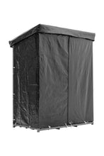 Load image into Gallery viewer, Garden Sanctuary Metal Tube Firewood Rack with PE Cover Roof Garden Sheds Living and Home