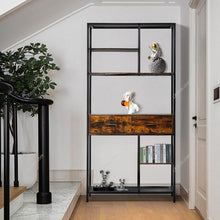 Load image into Gallery viewer, Direct Vintage Plant Stand Storage Shelf with Drawers Living and Home