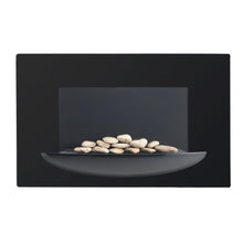 Load image into Gallery viewer, 35inch Wall Mounted Electric Fireplace with Pebble Bowl 7 Flame Colours Electric Fireplaces Living and Home