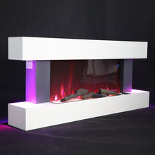 Load image into Gallery viewer, Contemporary Wall Mounted/Freestanding Fireplace Mantel for Living Room Fireplace Suites Living and Home
