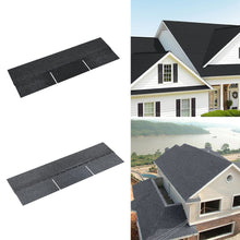Load image into Gallery viewer, 18/36Pcs Premium Rectangular Asphalt Bitumen Waterproof Roofing Shingles Roofing Living and Home
