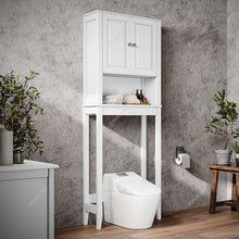 Load image into Gallery viewer, Freestanding Over-the-Toilet Storage Cabinet Living and Home