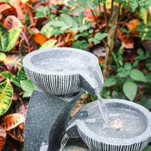 Load image into Gallery viewer, Water Fountain Rockery Decoration Solar Powered for Outdoor Decoration