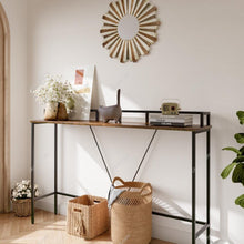 Load image into Gallery viewer, Direct Slim Rustic Console Table Living and Home