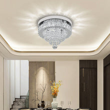 Load image into Gallery viewer, Elegant Crystal Round Ceiling Light Living and Home 1 light