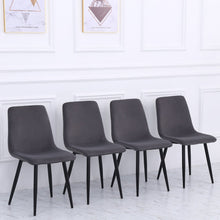 Load image into Gallery viewer, Set of 4 Curved Dining Chairs Dining Chairs Living and Home