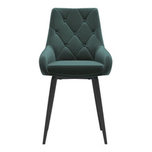 Load image into Gallery viewer, Set of 2 Dining Chair with Velvet Upholstery Green/Blue/Grey Dining Chairs Living and Home