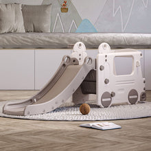 Load image into Gallery viewer, Indoor Baby Bus Toddlers Safety Climber Playset with Slide Swing & Slide Living and Home