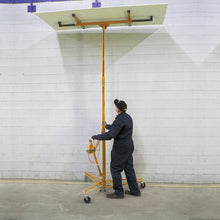 Load image into Gallery viewer, 11/16ft Yellow Drywall Lifter with Rolling Casters Panel Hoist Living and Home