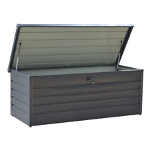 Load image into Gallery viewer, 600L Metal Outdoor Garden Storage Box Lockable Garden Storage Boxes Living and Home