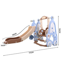 Load image into Gallery viewer, Musical Adjustable Swing and Slide Set for Kids Swing & Slide Living and Home