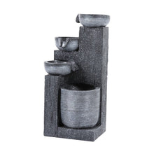 Load image into Gallery viewer, Outdoor Solar-Powered Water Fountain Rockery Decor Fountains Living and Home