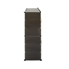 Load image into Gallery viewer, Modern Grey Shoe Storage Cabinet Cabinets Living and Home