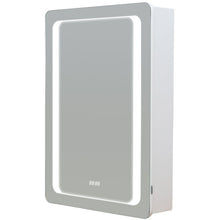 Load image into Gallery viewer, 27inch X 20inch LED Illuminated Mirror Cabinet with Sensor Switch