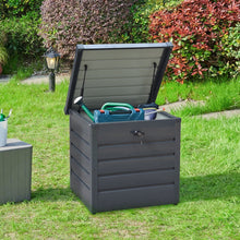 Load image into Gallery viewer, Livingandhome 200L/600L Metal Outdoor Garden Storage Box Lockable