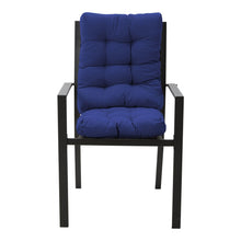 Load image into Gallery viewer, Livingandhome 2 Pcs Outdoor Lounge Chair Cushion Set - Blue